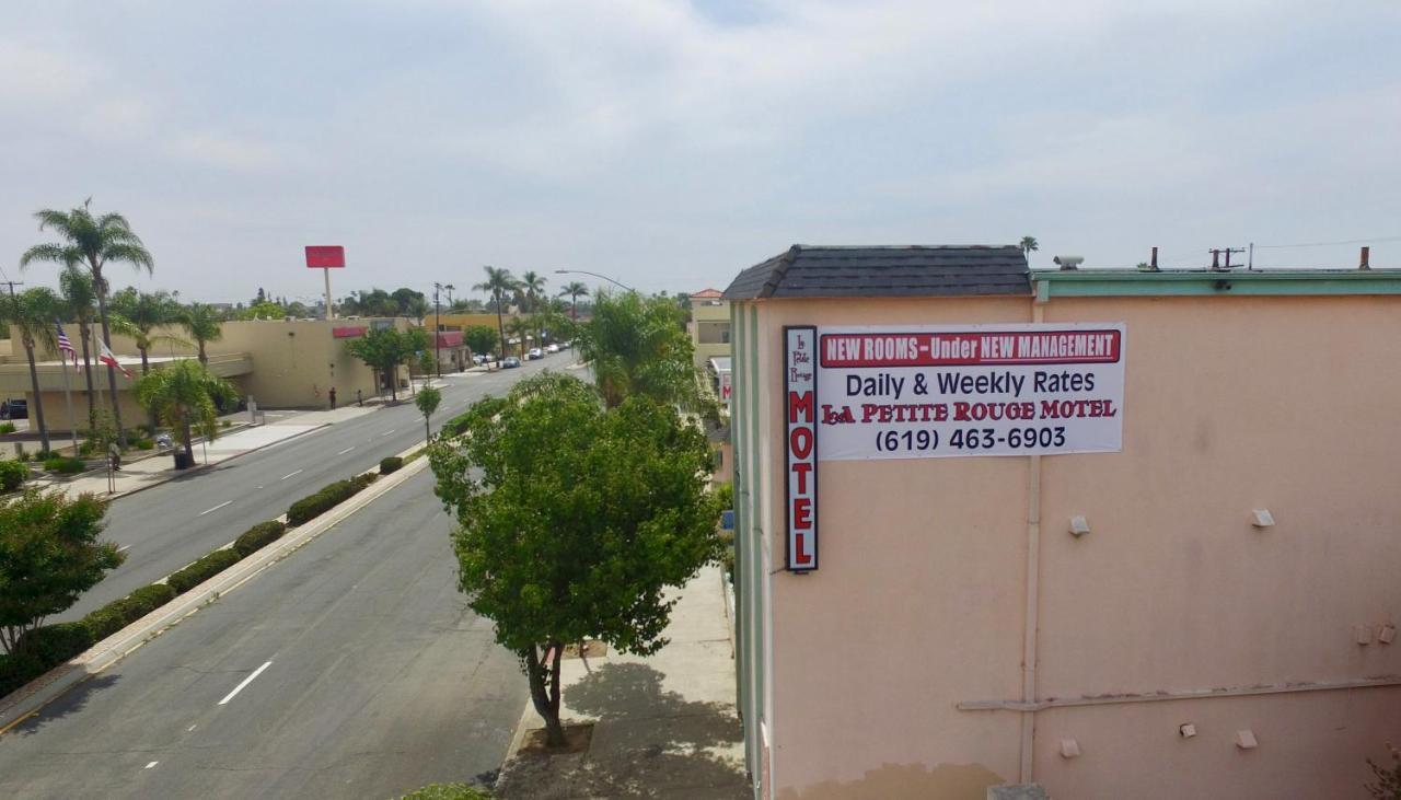 La Petite Rouge Motel San Diego Exterior foto